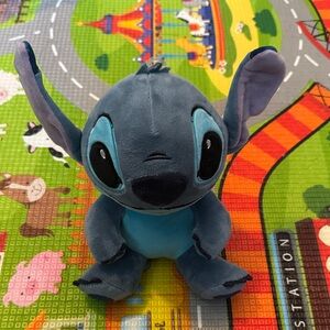 Disney Stitch Blue Plush Toy - Soft Kids Character Plush